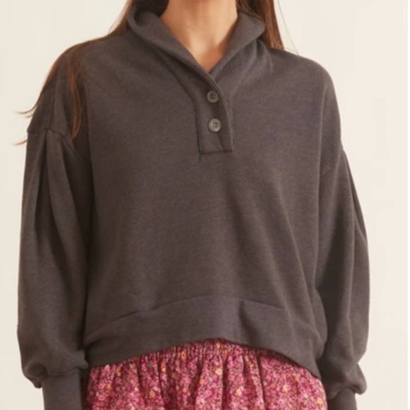 NWT Xirena Kass Sweatshirt in Ember - Sold Out - Picture 3 of 4
